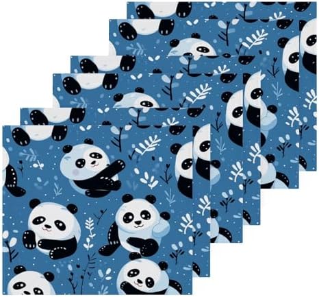 Soft Reusable Panda Face Towels for BATH Beyond
