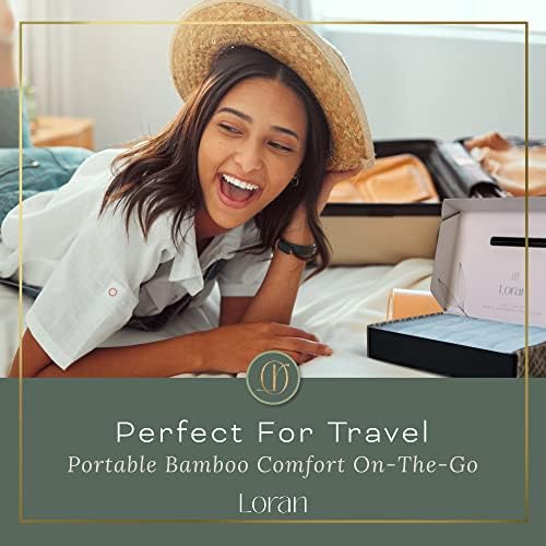 Loran Sky Blue Facial Washcloths