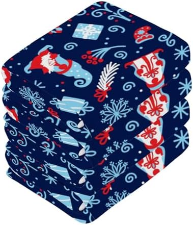 Christmas Gnome Washcloths 2 Pack