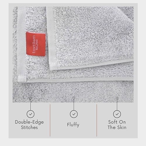 Luxury Turkish Cotton Bath Towels - Extra Large Soft Absorbent