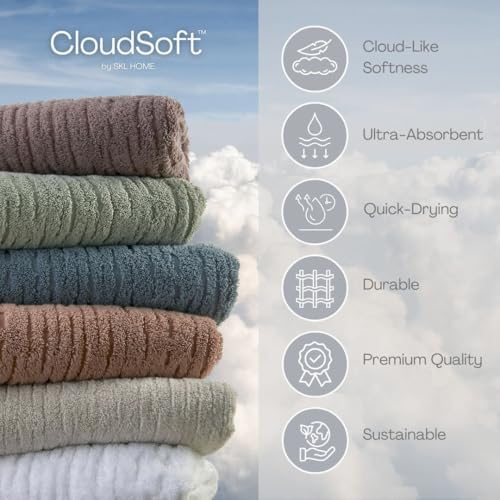 CloudSoft Cotton Luxury Towel Set
