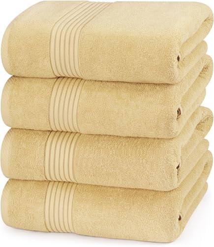 Utopia 4-Pack Bath Towels Set 27x54