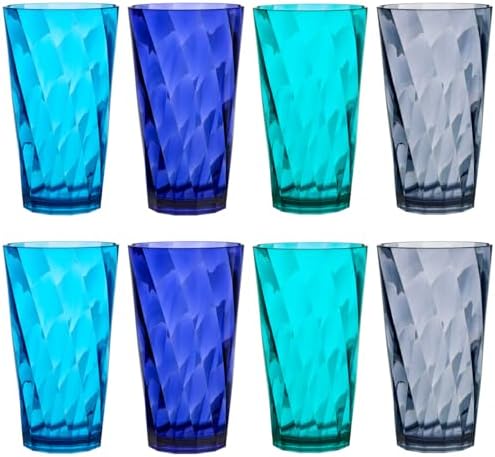 Charming Chalice in coastal blue and grey Made in USA BPA-free