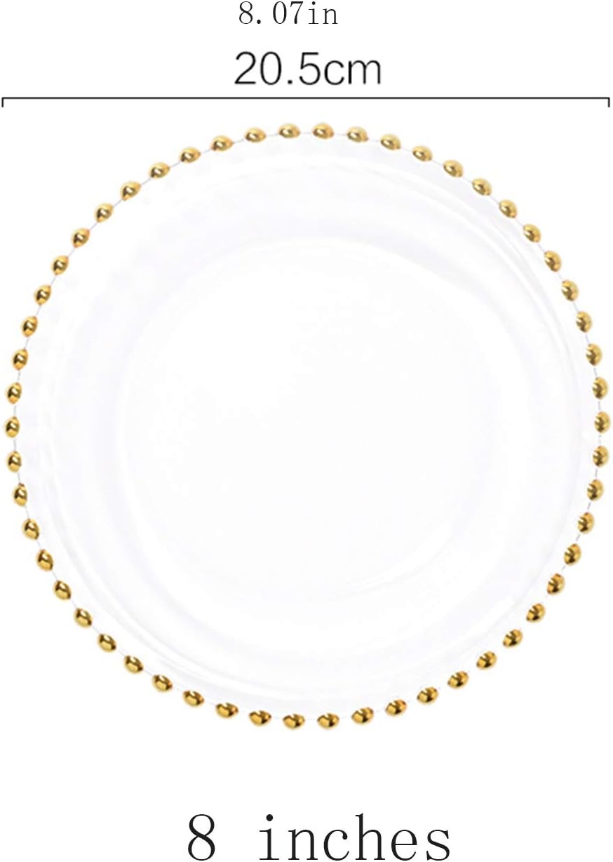 Nordic Gold Salad Plate Set
