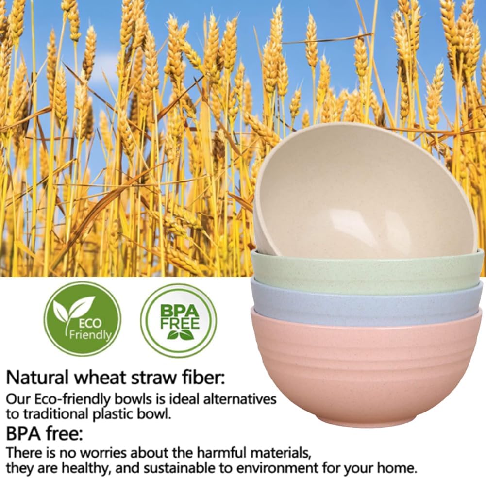 Ultimate Eco-Friendly Cereal Bowls 24 oz