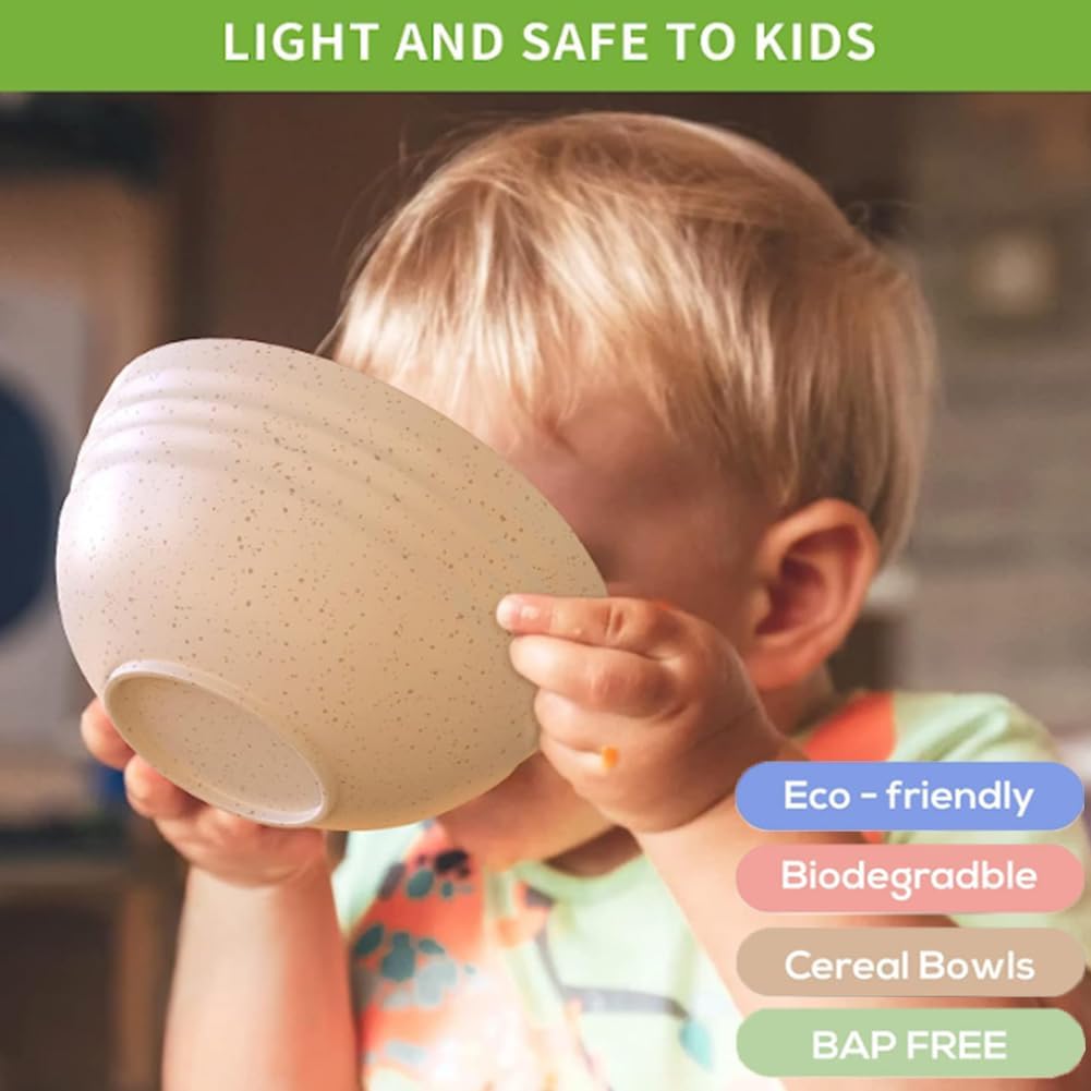 Ultimate Eco-Friendly Cereal Bowls 24 oz
