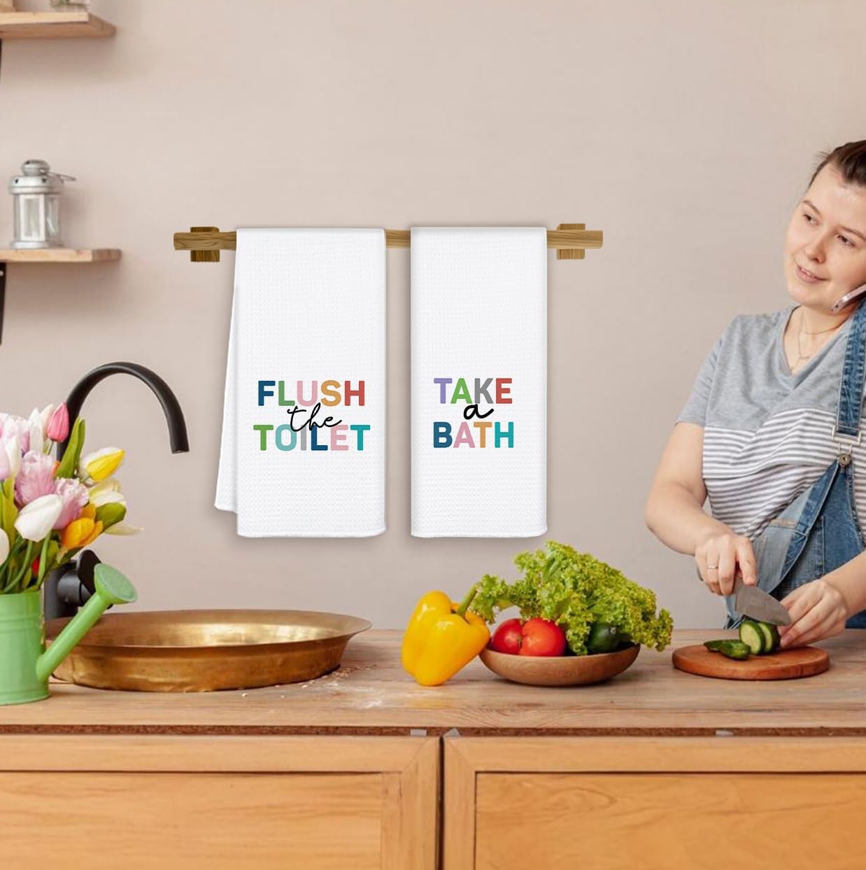 Colorful Hand Towels Set for Kids