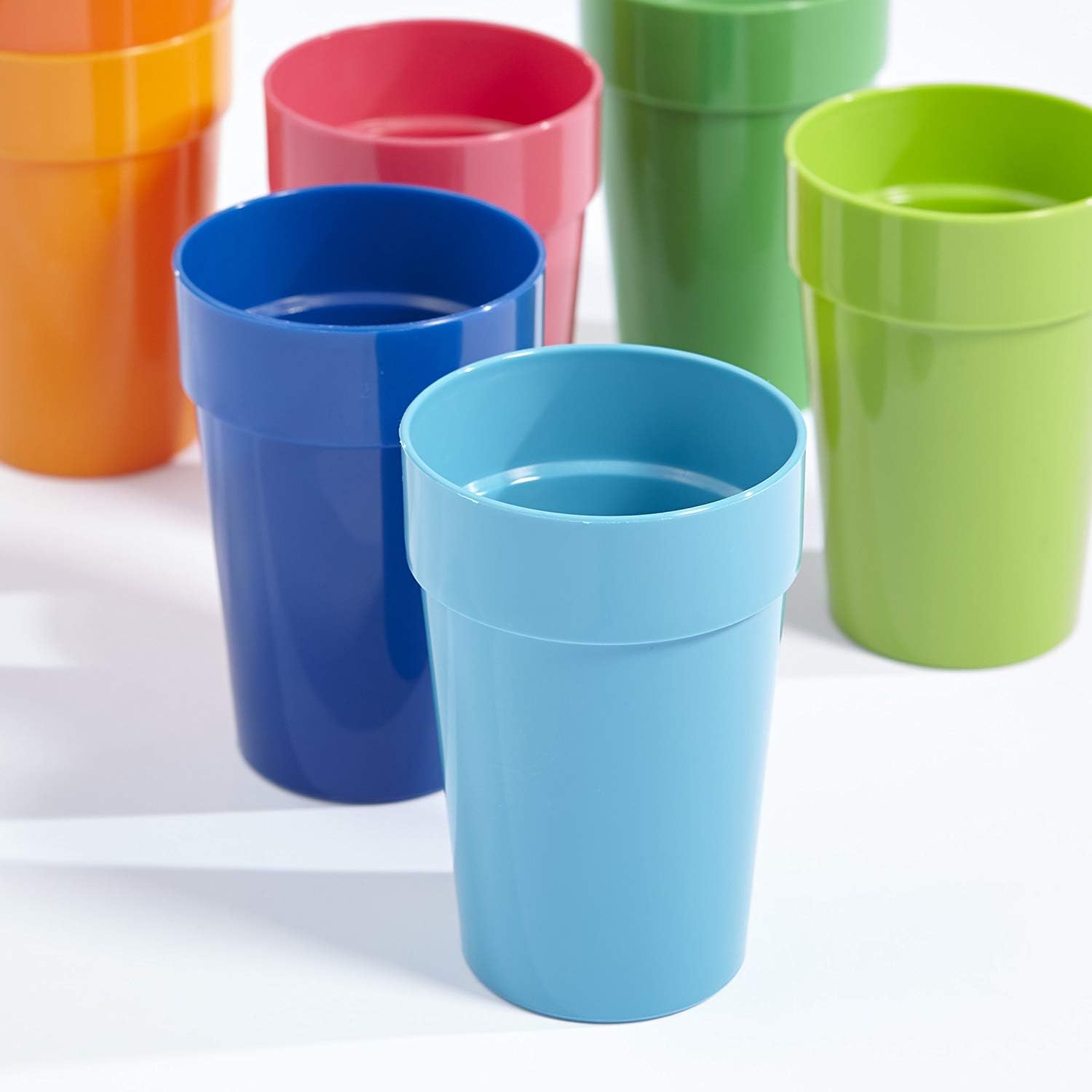 US Acrylic Spectrum Tumblers Set of 16