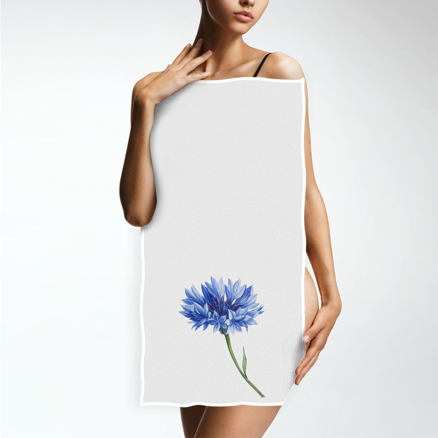 Blue Flickering - Fingertip Towels