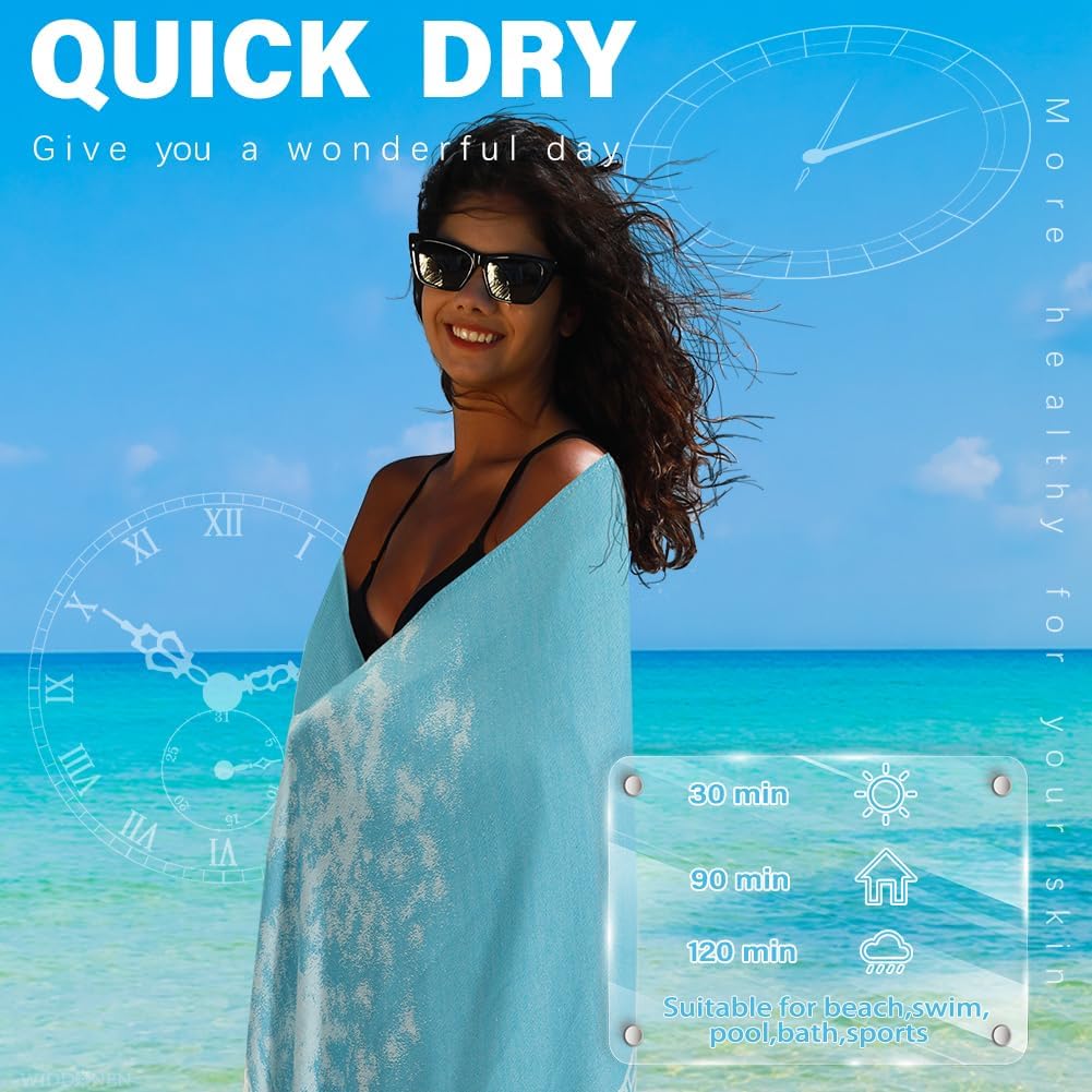 Quick Dry Beach Towels for Adults