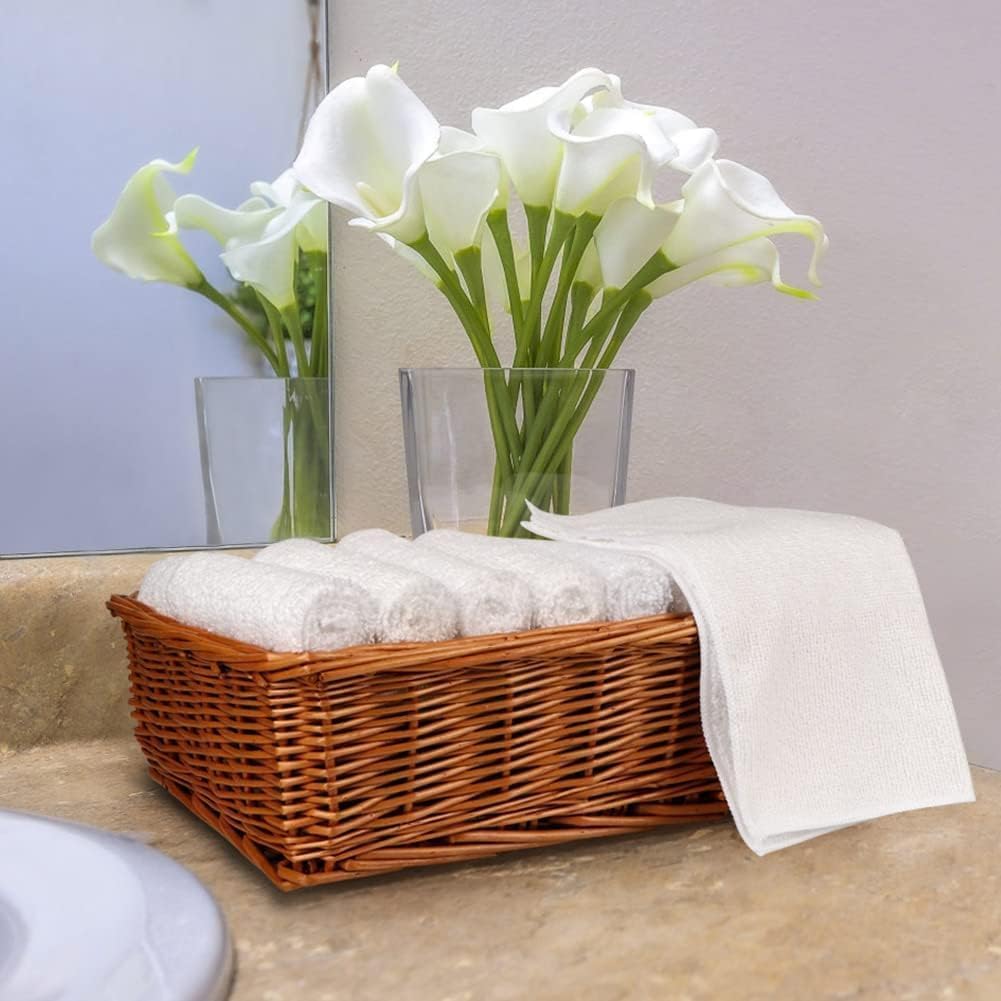 Orighty Washcloths 100-Piece Set Soft and Absorbent for Daily Use