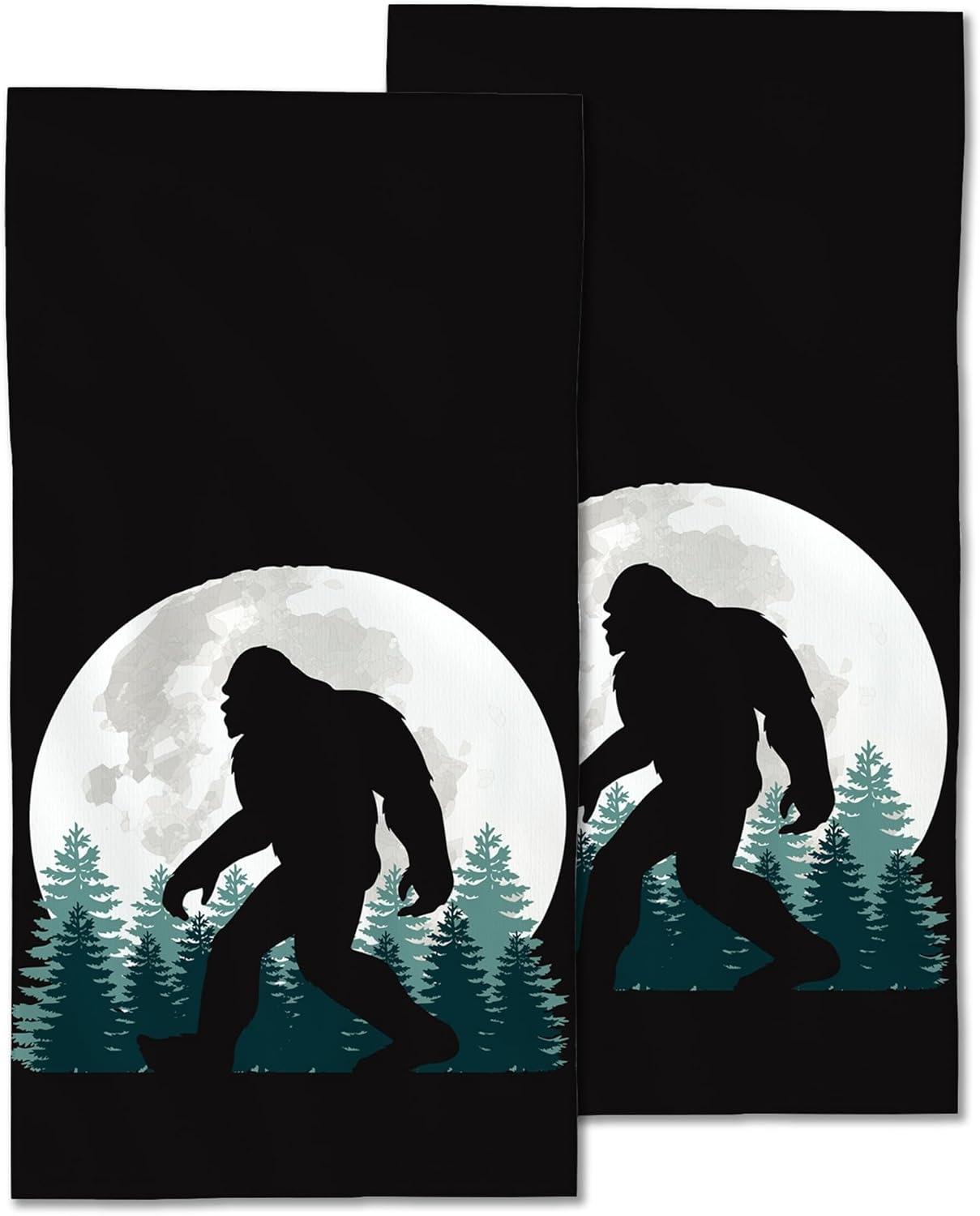 Forest Moon Soft Hand Towels Set