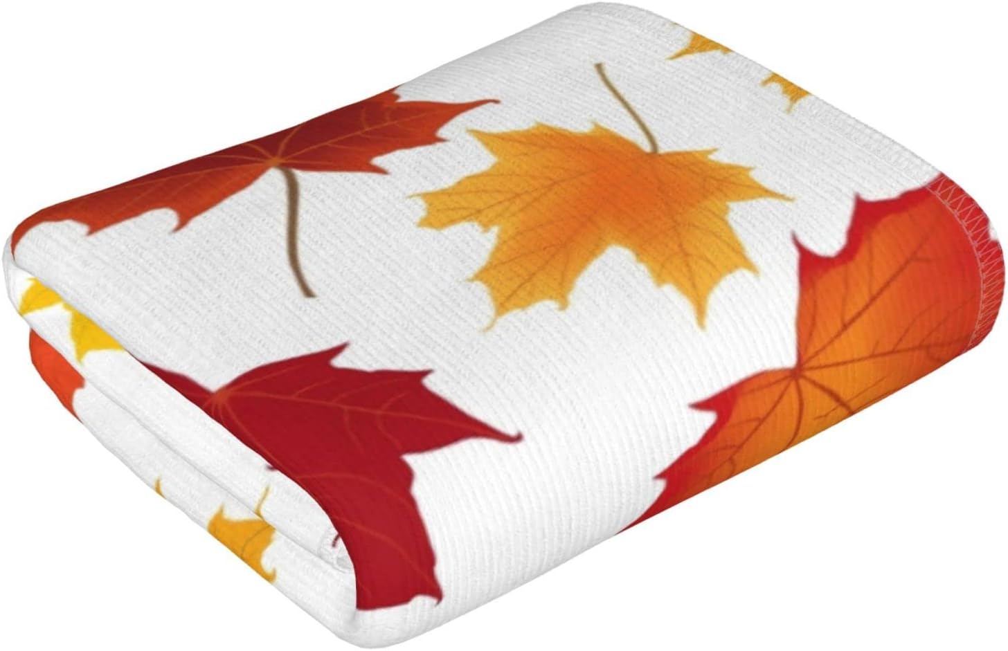 Perinsto maple leaf hand towel 275x157 inches stylish versatile