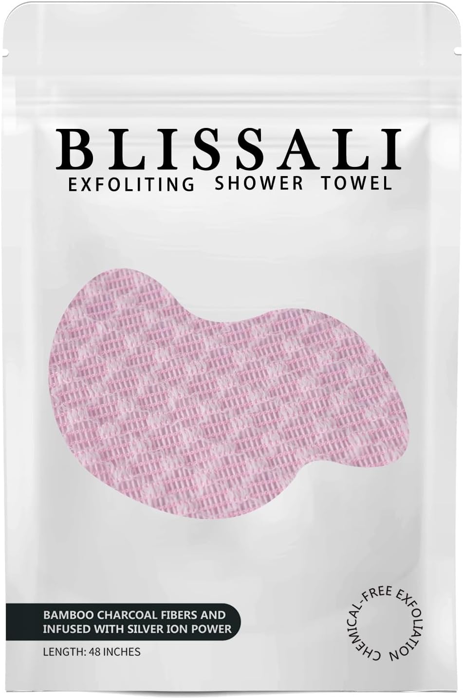 The BLISSAL Exfoliating Towel - Crisp Fresh and Exfoliating