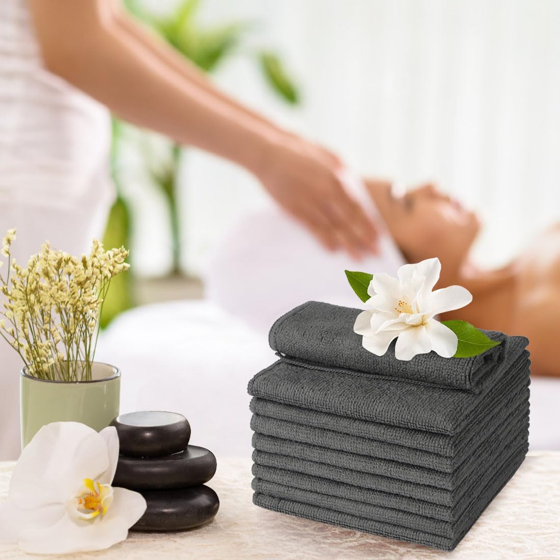 High-Quality 100-Pack Washcloths