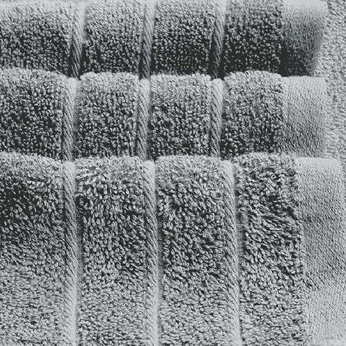 Extra Large 100 Cotton Quicker Dry Soft Absorbent bath towel Cool Grey