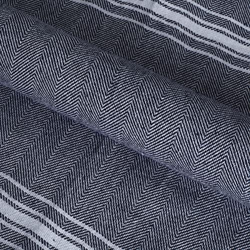 Nautical Stripe Cotton Beach Towels 4-Piece Set