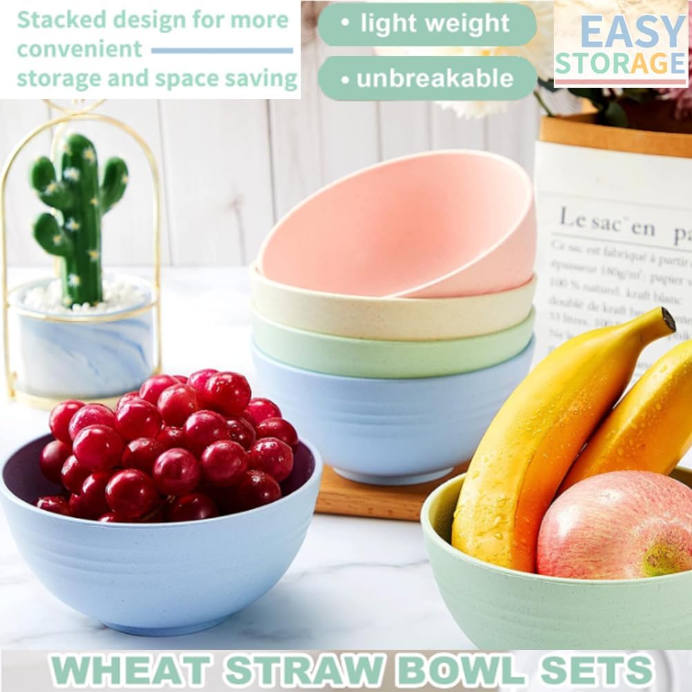Ultimate Eco-Friendly Cereal Bowls 24 oz