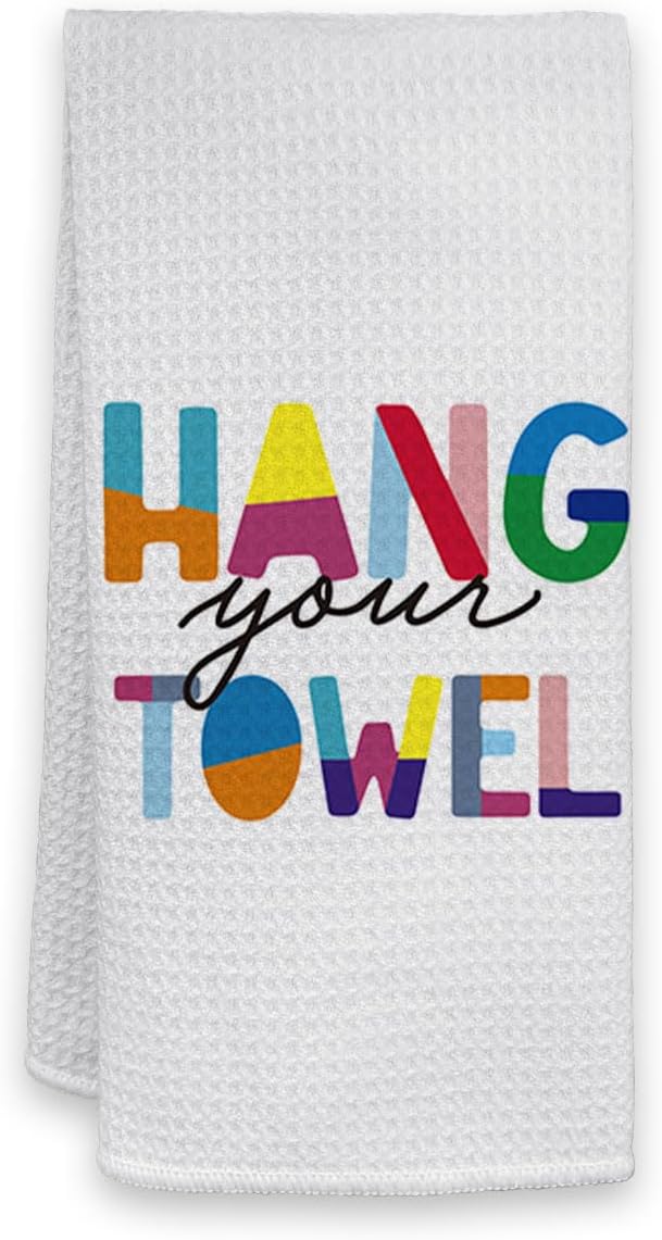 Hiwx Kids Hand Towels - Boho-Style Hand Towels for Bathroom
