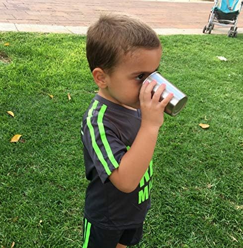 CHILLOUT LIFE Stainless Steel Cups for Kids and Toddlers 8 oz