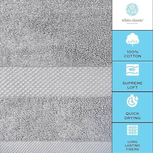 Luxury Dolphin Gray Hand Towels