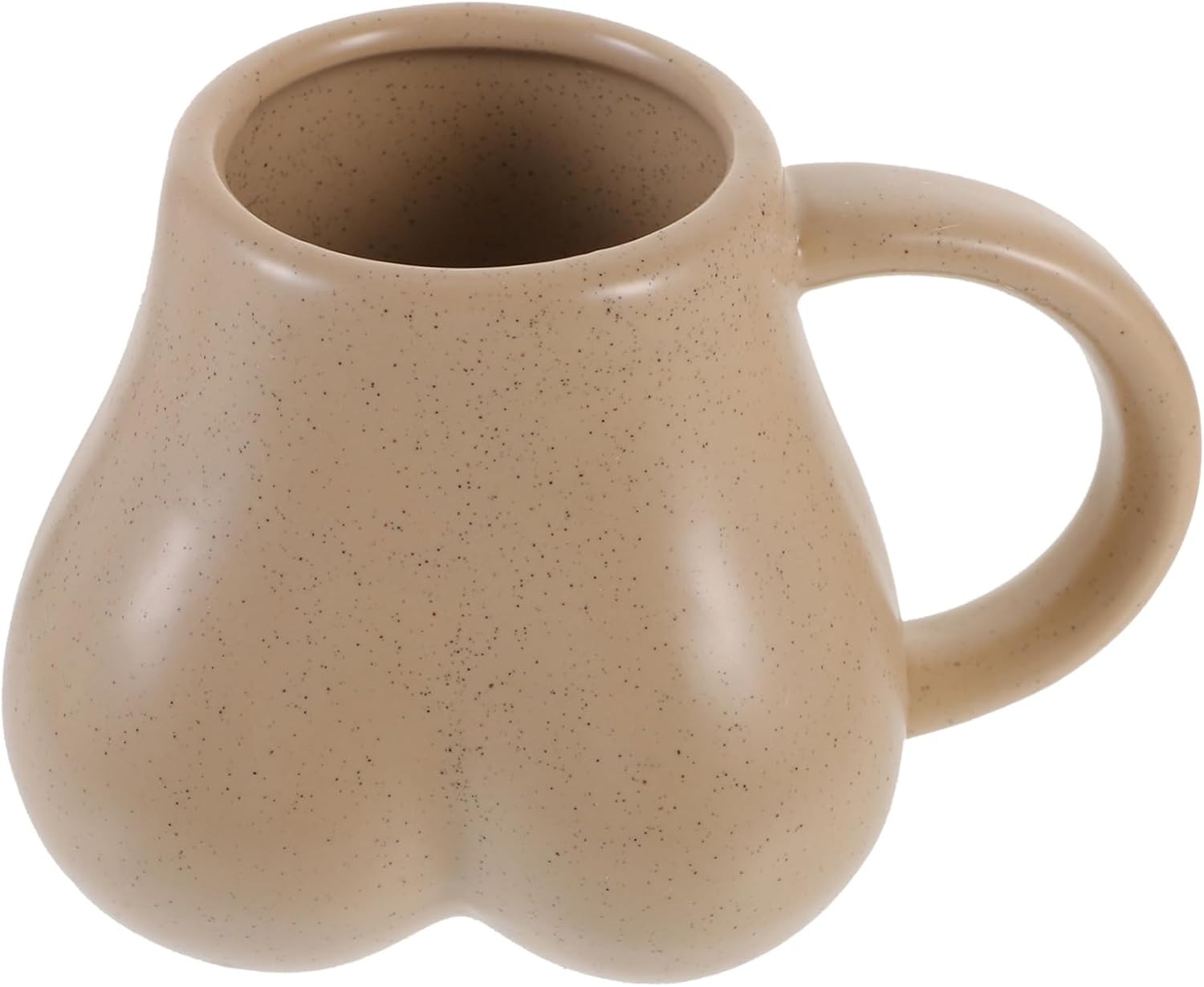 KICHOUSE Butt-Shaped Coffee Mug Novelty Cup for Coffee Tea