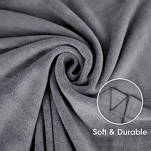 Genuine Microfiber Bath Towels Oversized Fast Dry Soft 2-Piece Set