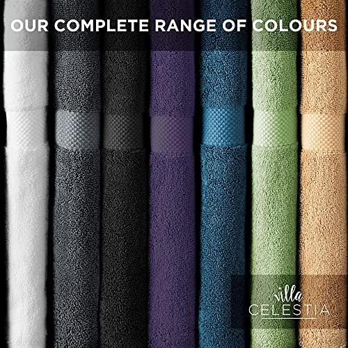 Villa Celestia 100 Combed Cotton Bath Towels