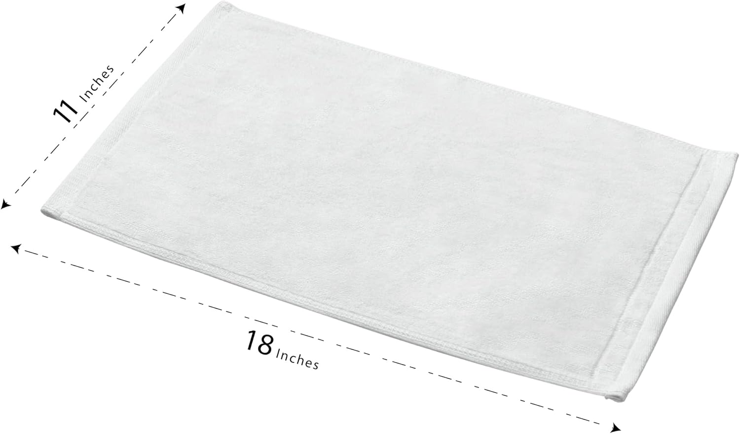 Personalized Towels with Initials in 11x18 Size