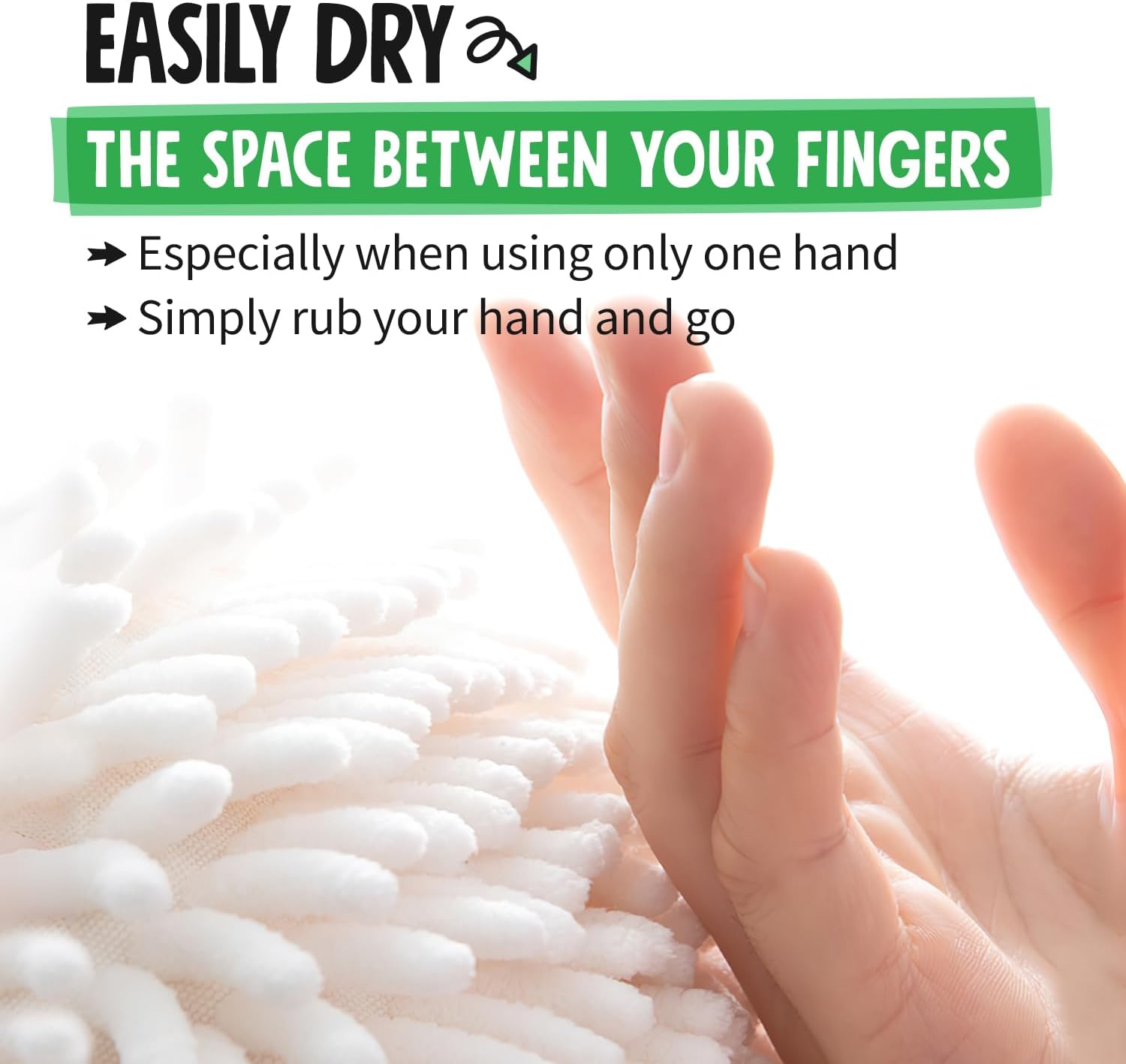 Fuzzy Ball Towels Set Perfect for the Bathroom White and Gray