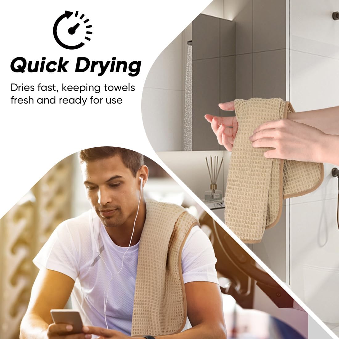 Perfectly Soft Long-Lasting Hand Towels for Daily Use