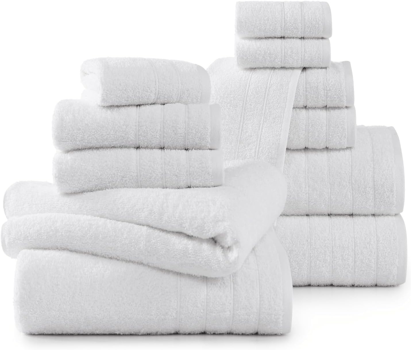 Premium Luxury Cotton Bath Towels Set for Clean Comfort