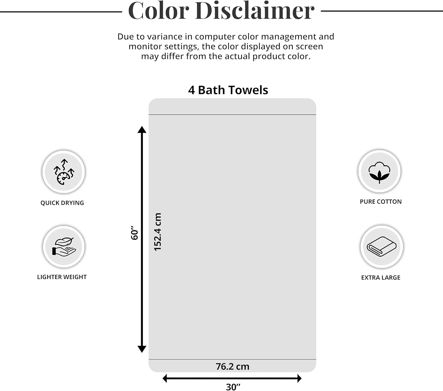 Tens Towels Bath Towels Extra Large