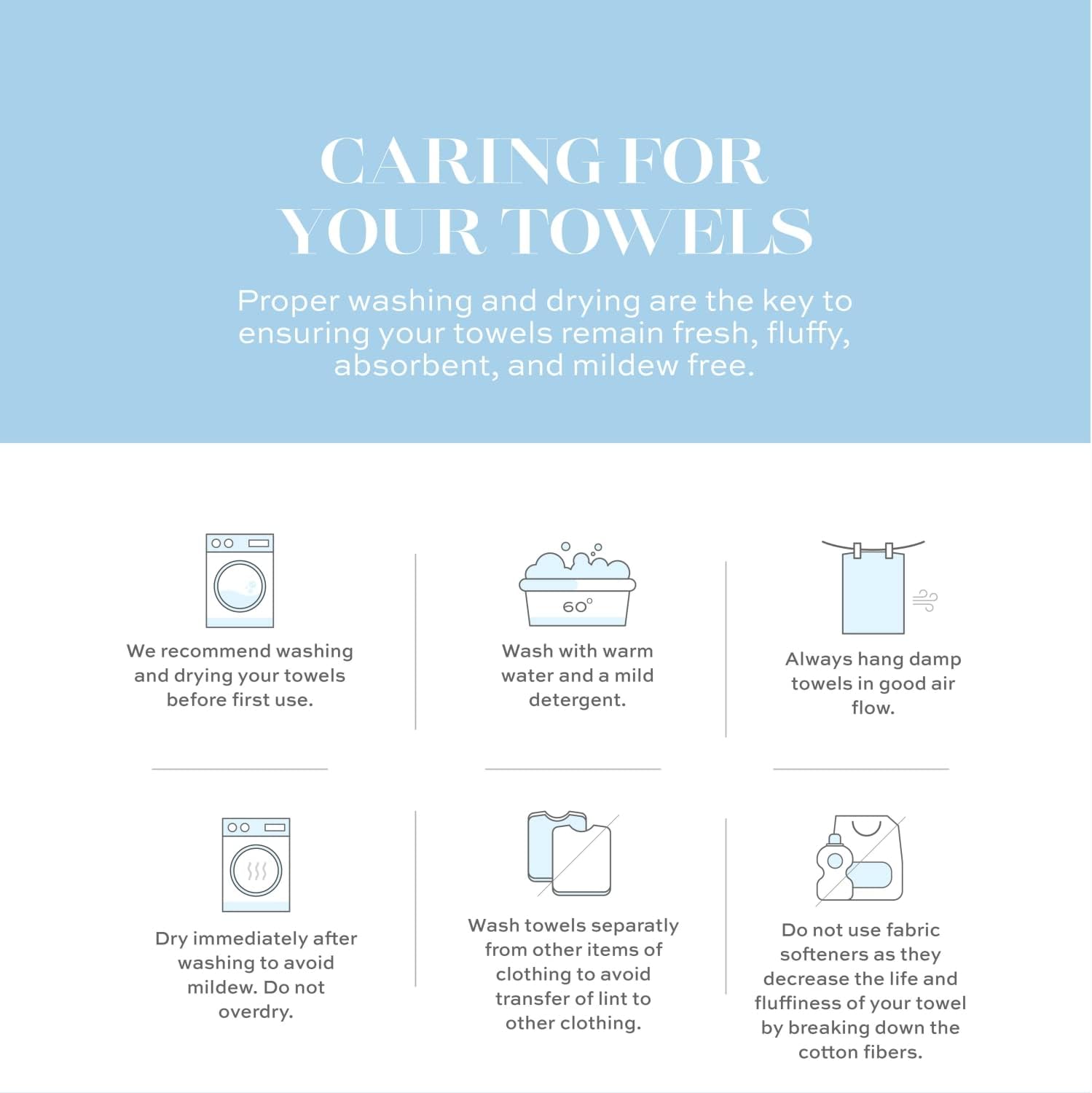 White Classic Luxury Washcloths - 12 Piece Set