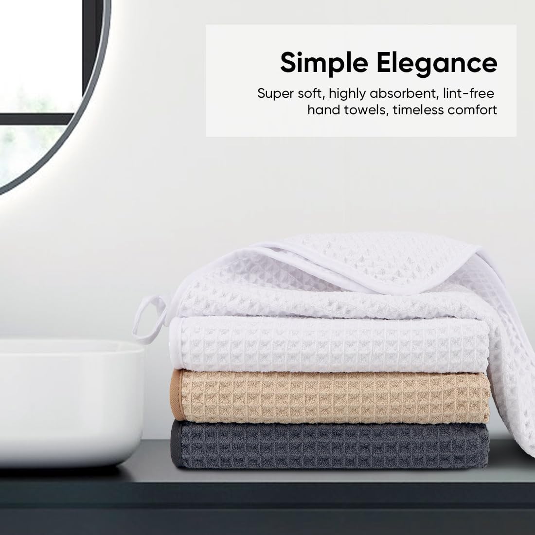 Perfectly Soft Long-Lasting Hand Towels for Daily Use