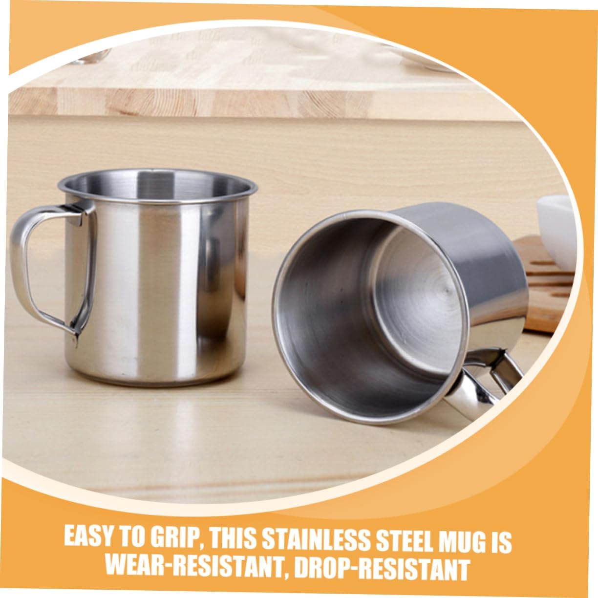 Sturdy Stainless Steel Mug for Kids