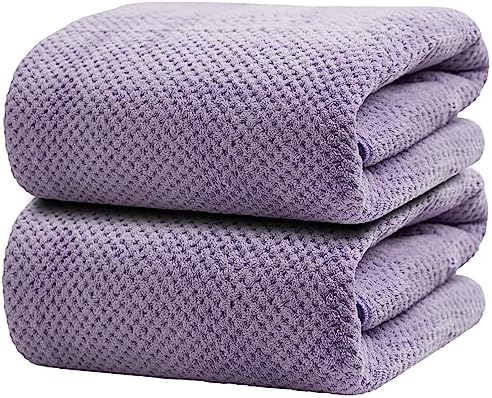 Do you need a soft luxurious bath towel 40x80 inches double-sided microfiber