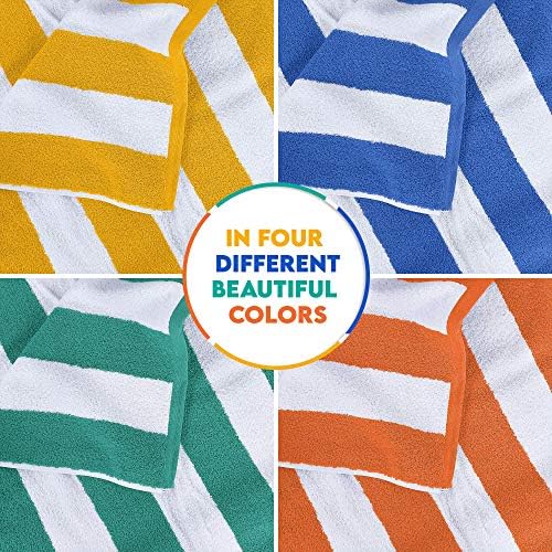 Utopia Cabana Stripe Beach Towels - 4-Piece Set
