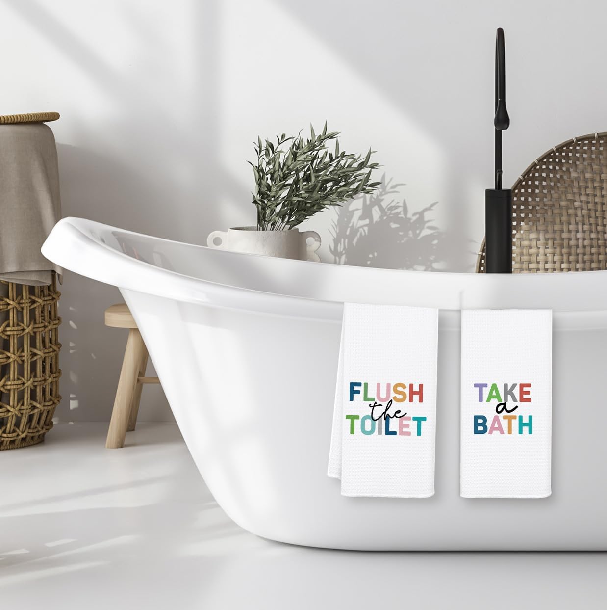 Colorful Hand Towels Set for Kids