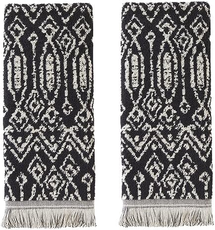 NADOR 2-Pack Hand Towels Soft Eco-Friendly Durable
