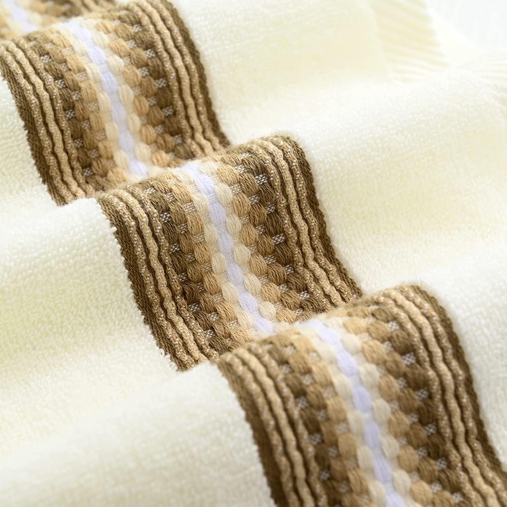 Beige Hand Towels Set of 2
