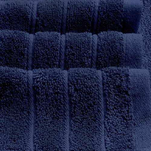 Tens Towels Pack of 8 Navy Set