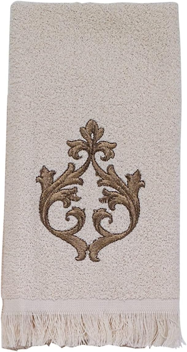 Avanti Linens Fingertip Towel Soft Absorbent Cotton Monaco Ivory