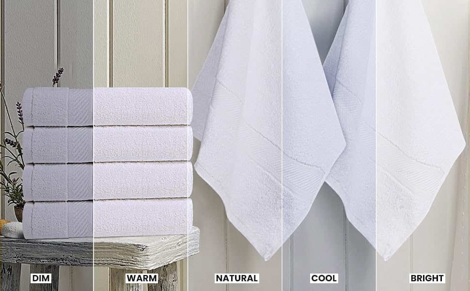 Utopia 6-Piece Bath Towel Set - 24x48 inches