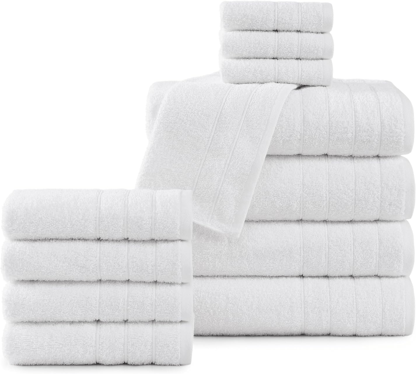 Premium Luxury Cotton Bath Towels Set for Clean Comfort