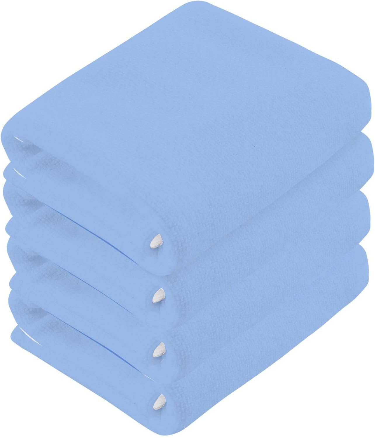 Blue Washcloth Set 2-Pack - Soft Reusable
