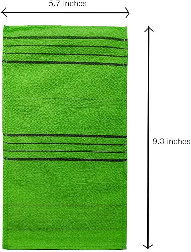 Exfoliating Towels Set Korean scrub bath