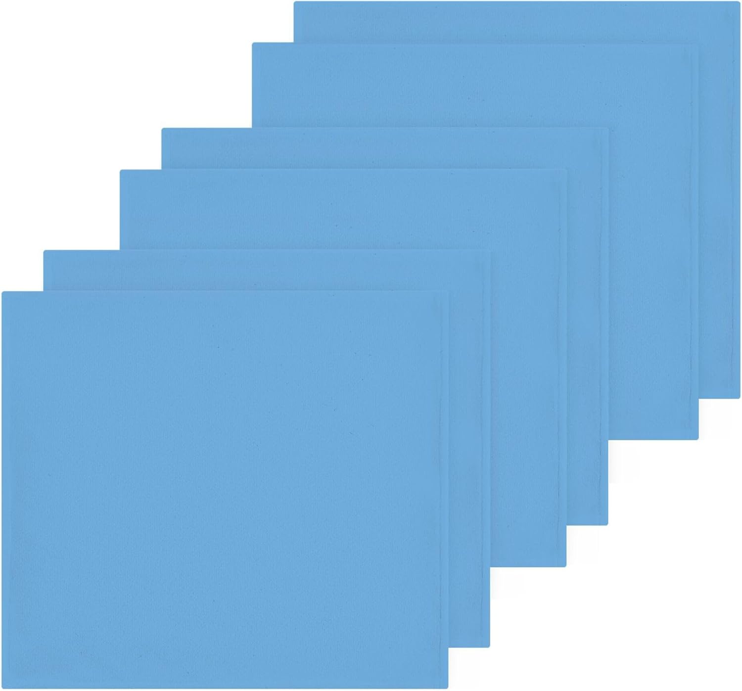 High-Quality Blue Cotton Washcloths for Daily Use