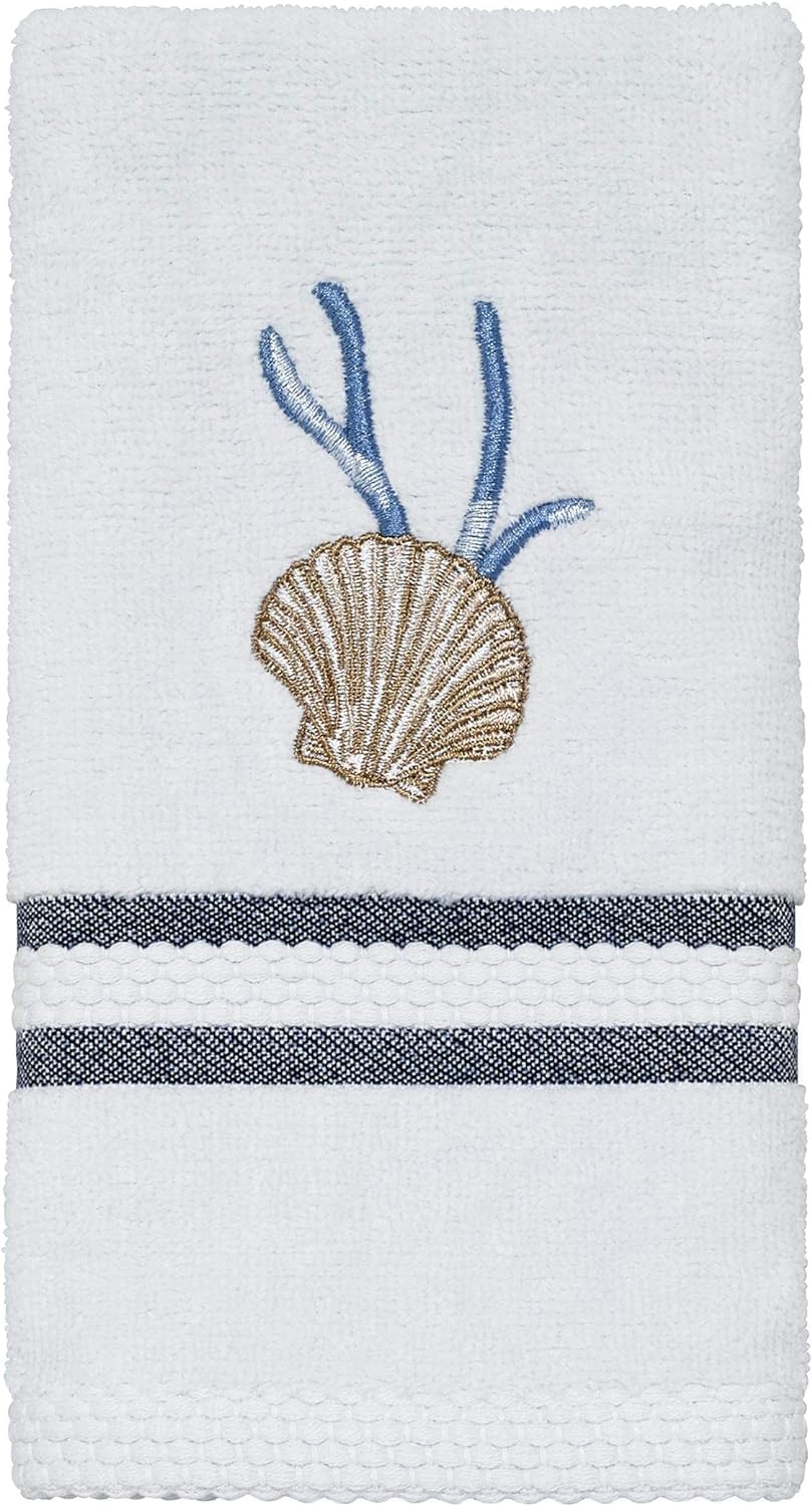 Avanti Linens - Fingertip Towel Blue Lagoon