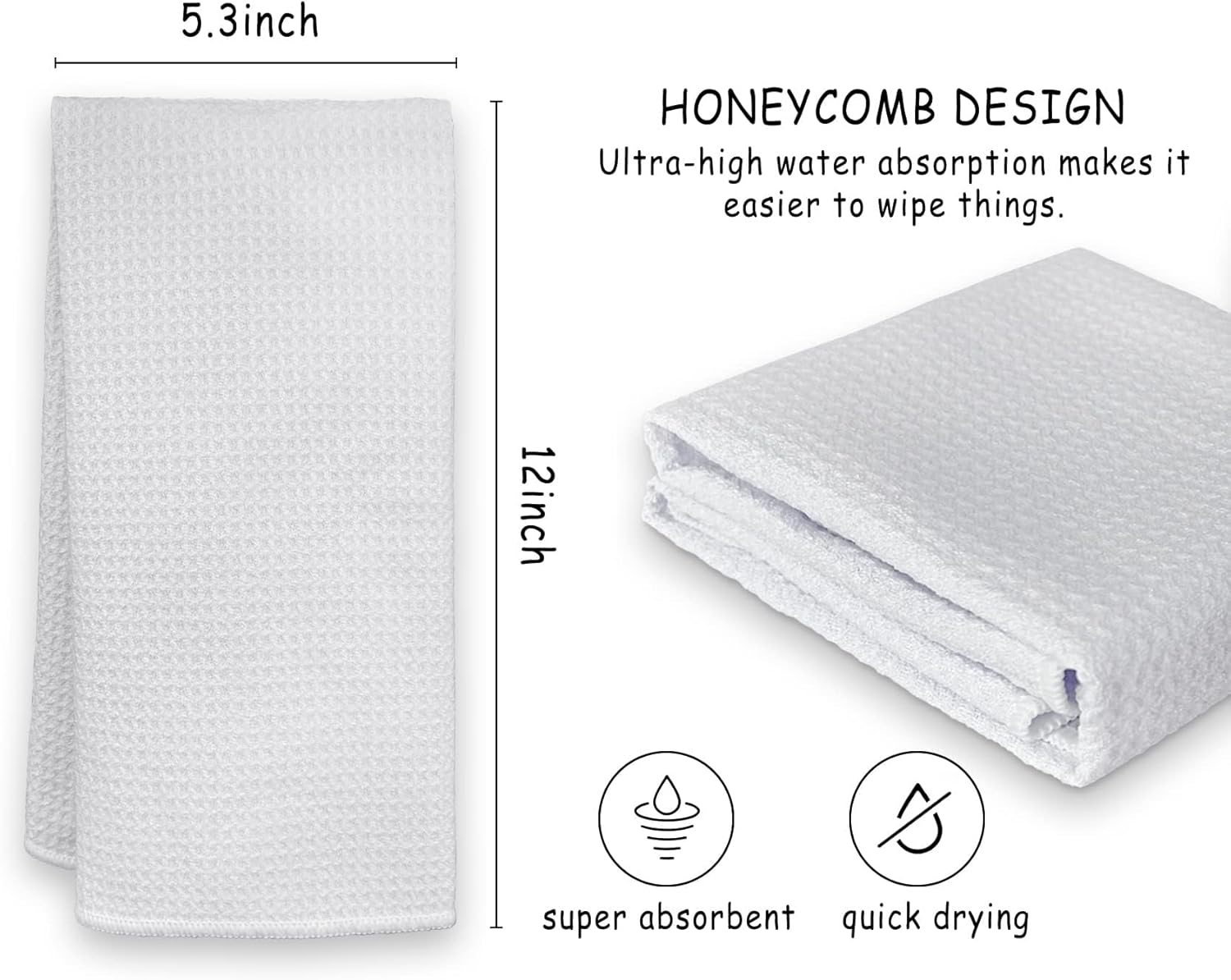Hiwx Kids Hand Towels - Boho-Style Hand Towels for Bathroom